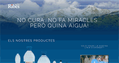 Desktop Screenshot of aiguaderibes.com